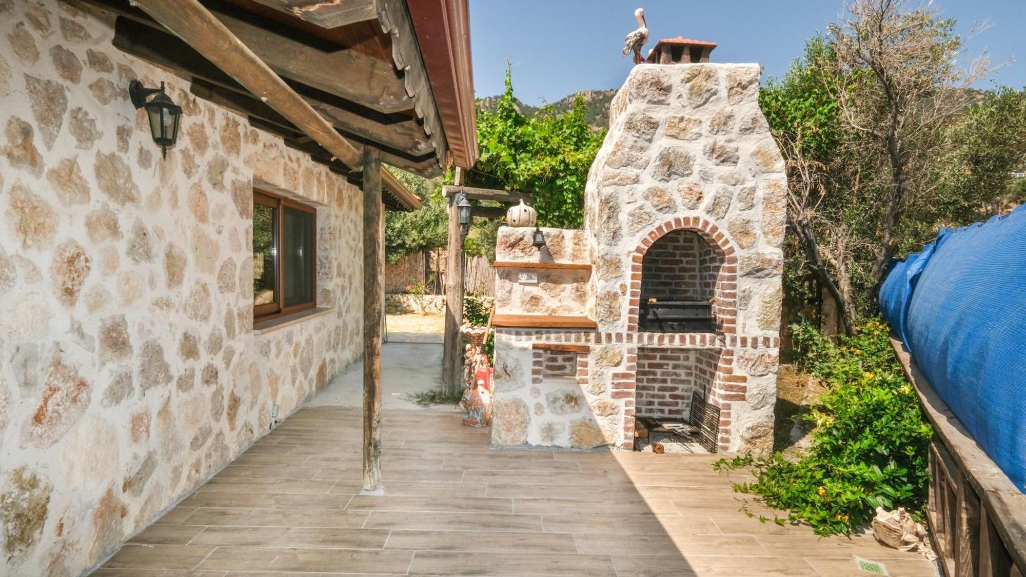 Likya House - Deniz Ve Doga Manzarali, Havuzlu Villa พาทารา ภายนอก รูปภาพ